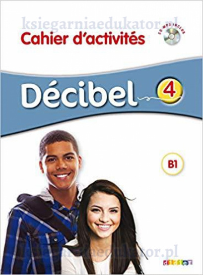 Decibel 4 zeszyt ćwiczeń + Cd audio