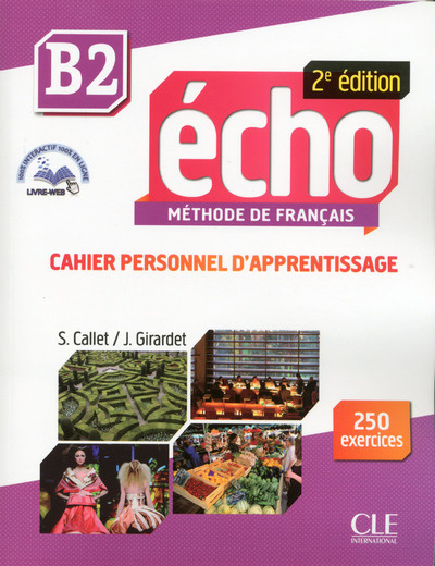 Echo B2 zeszyt ćwiczeń + dvd rom