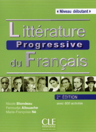 Litterature progressive debutant + CD audio avec 600 activites - 2 wydanie