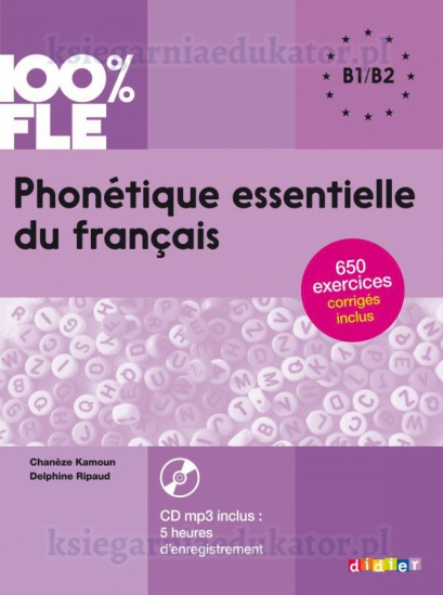 Phonetique essentielle du francais B1 B2 + cd audio