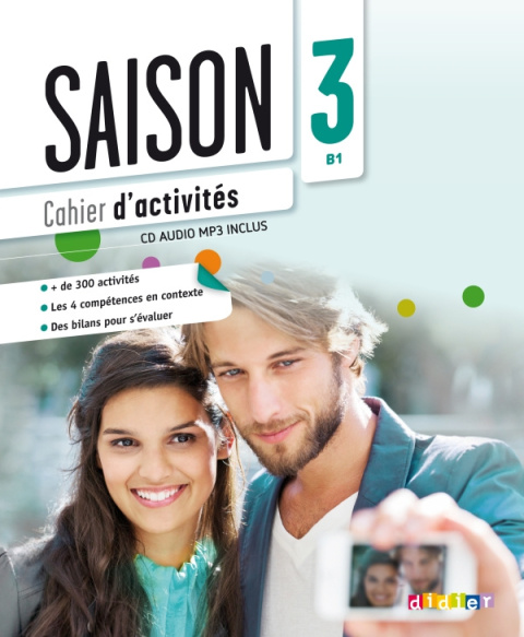 Saison 3 zeszyt ćwiczeń + cd audio Saison 3 zeszyt ćwiczeń + cd audio