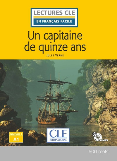 Un capitaine de quinze ans A1 + CD mp3