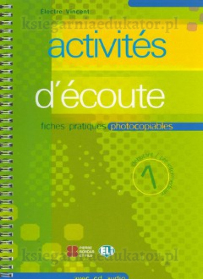 Activites d'ecoute 1 photocopiables + cd audio