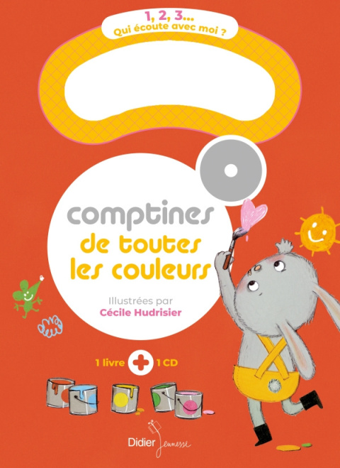 Comptines de toutes les couleurs + Cd audio