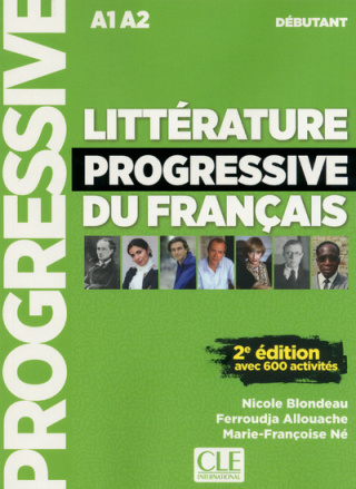 Litterature progressive debutant avec 600 activites + cd audio