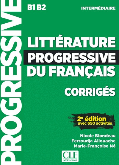 Litterature progressive niveau intermediaire + CD audio avec 650 activites - 2 wydanie rozwiązania do ćwiczeń Litterature progressive niveau intermediaire + CD audio avec 650 activites - 2 wydanie rozwiązania do ćwiczeń
