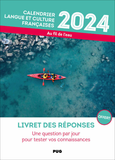 Calendrier Langue et Culture françaises 2024