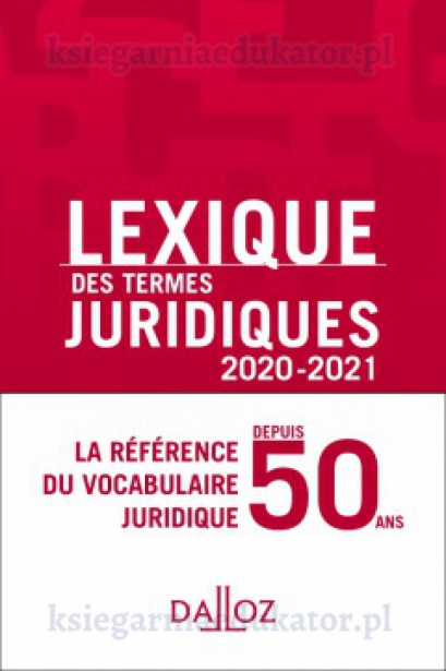 Lexique des termes juridiques