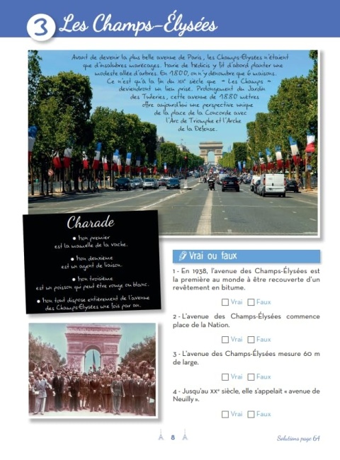 200 jeux spécial Paris Connaissez-vous bien Paris ?