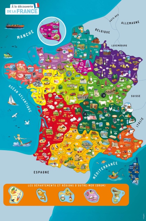 A la découverte de la France