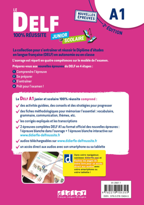 Delf A1 100% reussite scolaire et junior + Onprint