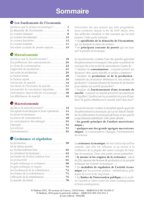 L'économie L'économie