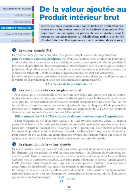 L'économie L'économie