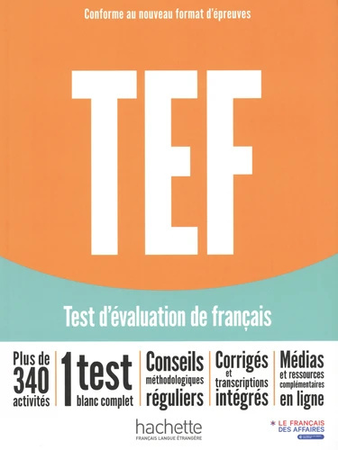 TEF test d'évaluation de français + audio online TEF test d'évaluation de français + audio online