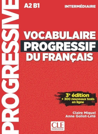 Vocabulaire progressif du francais niveau intermediaire A2 B1 + audio online